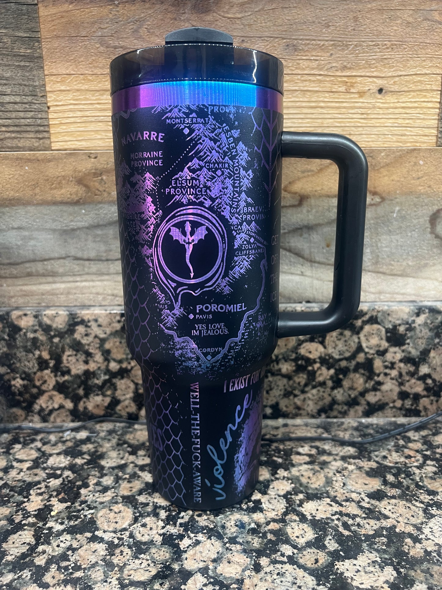 Brave The Storm Tumbler