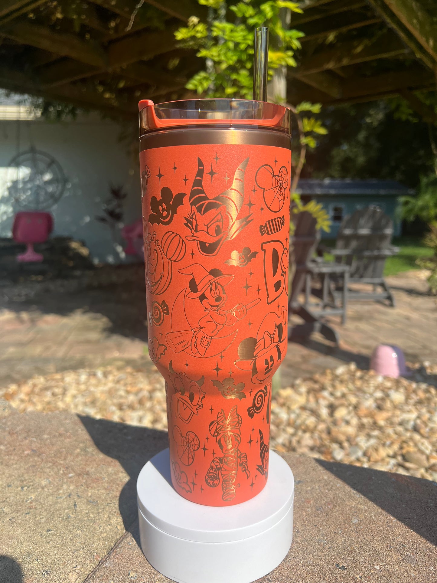Spooky Mouse Halloween Tumbler