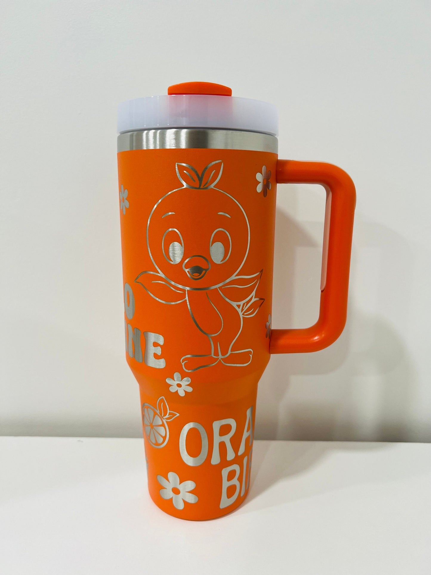 Orange Bird Tumbler