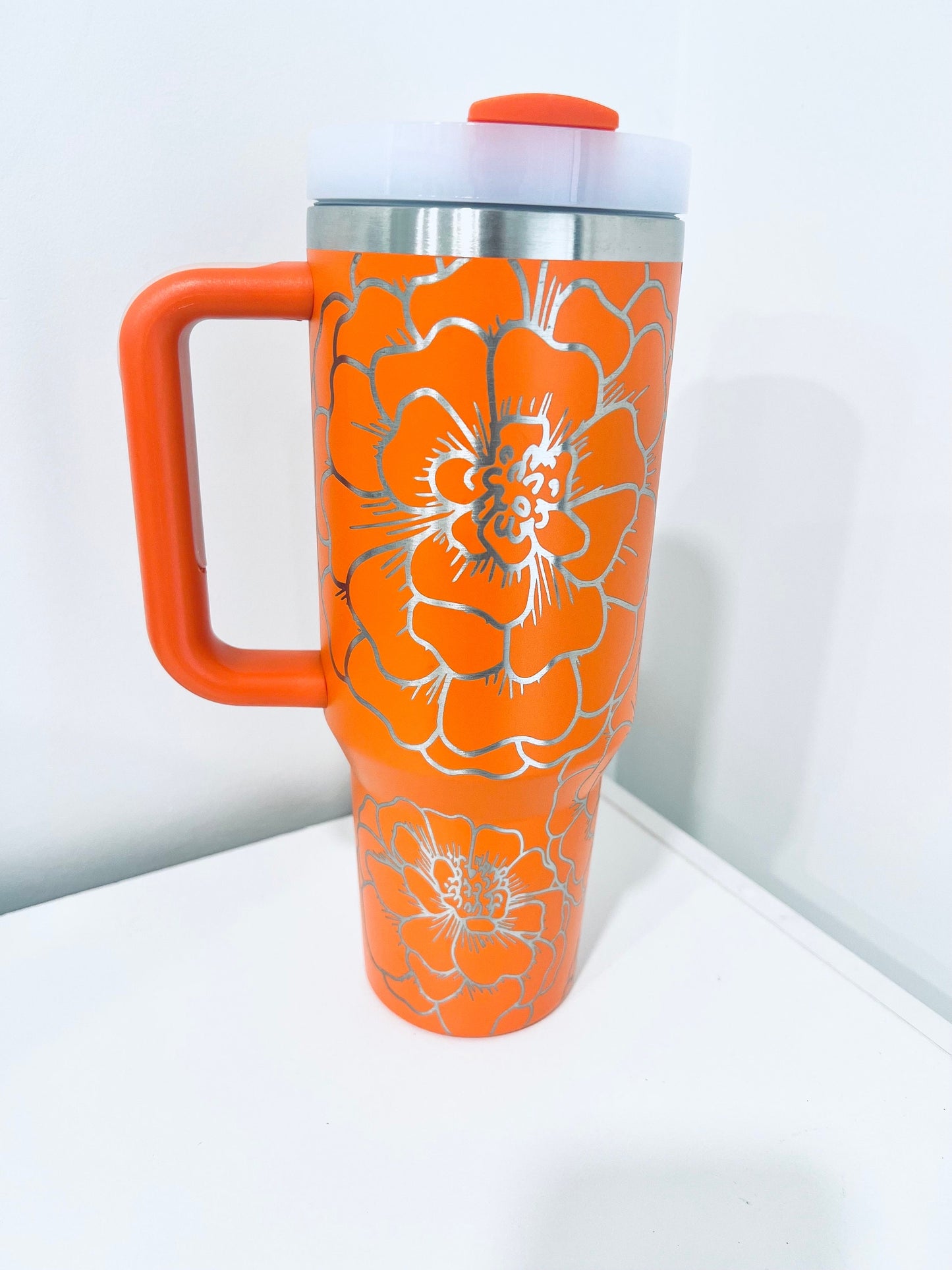 Marigold Flowers Tumbler