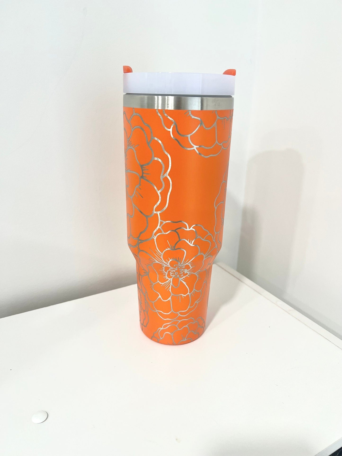 Marigold Flowers Tumbler