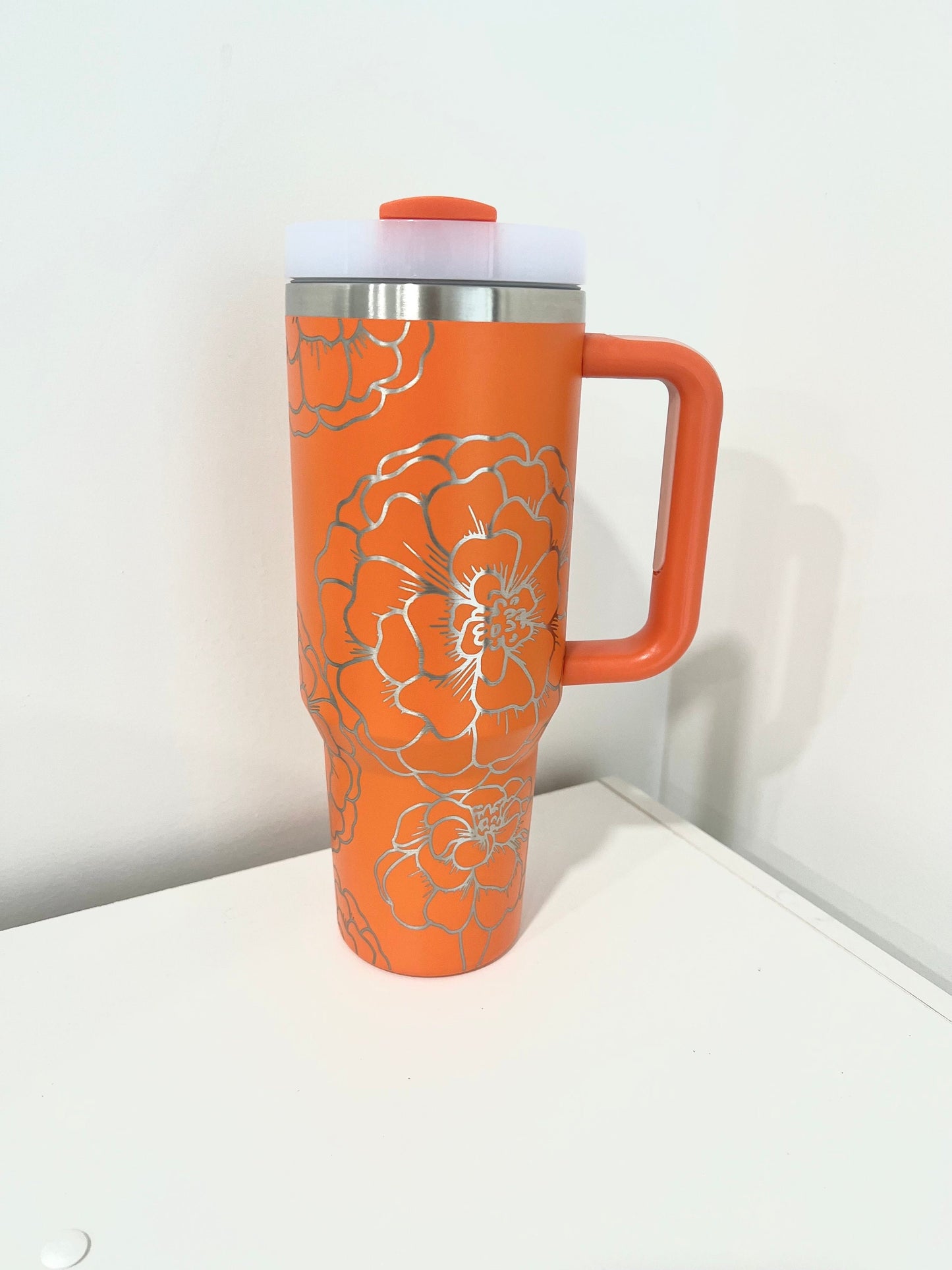 Marigold Flowers Tumbler