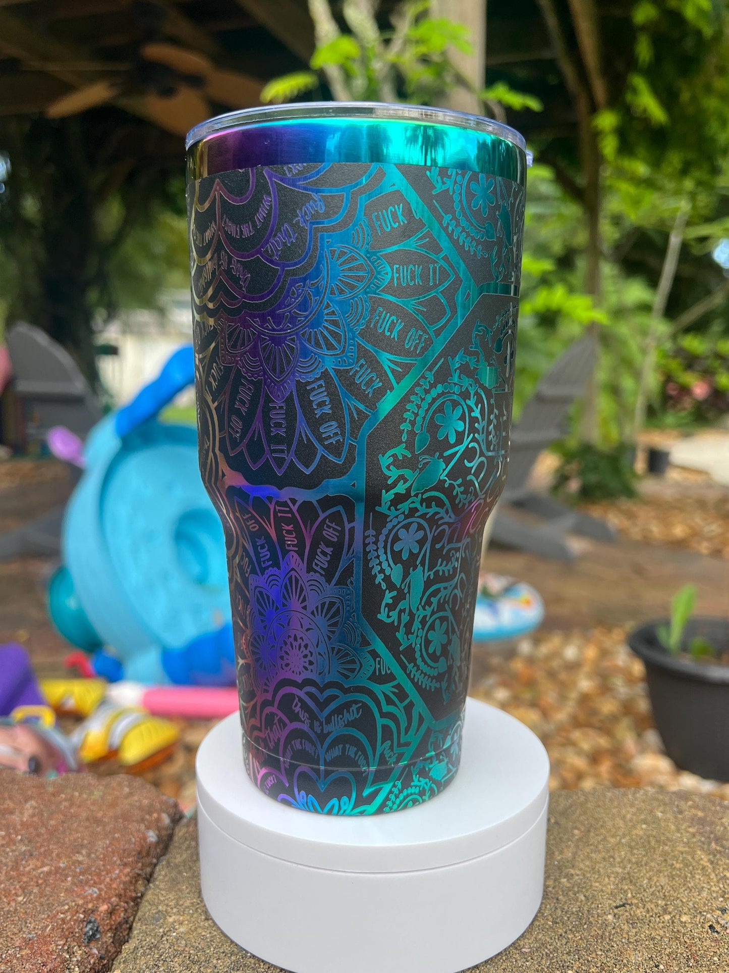 30 oz Hidden Swear Word Mandala Tumbler