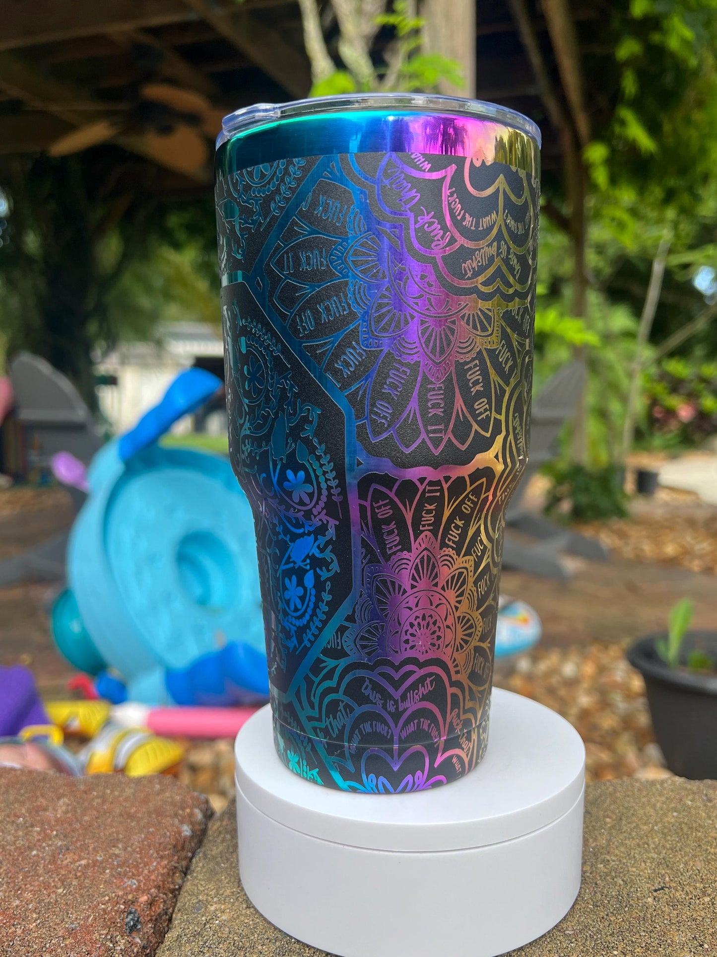 30 oz Hidden Swear Word Mandala Tumbler