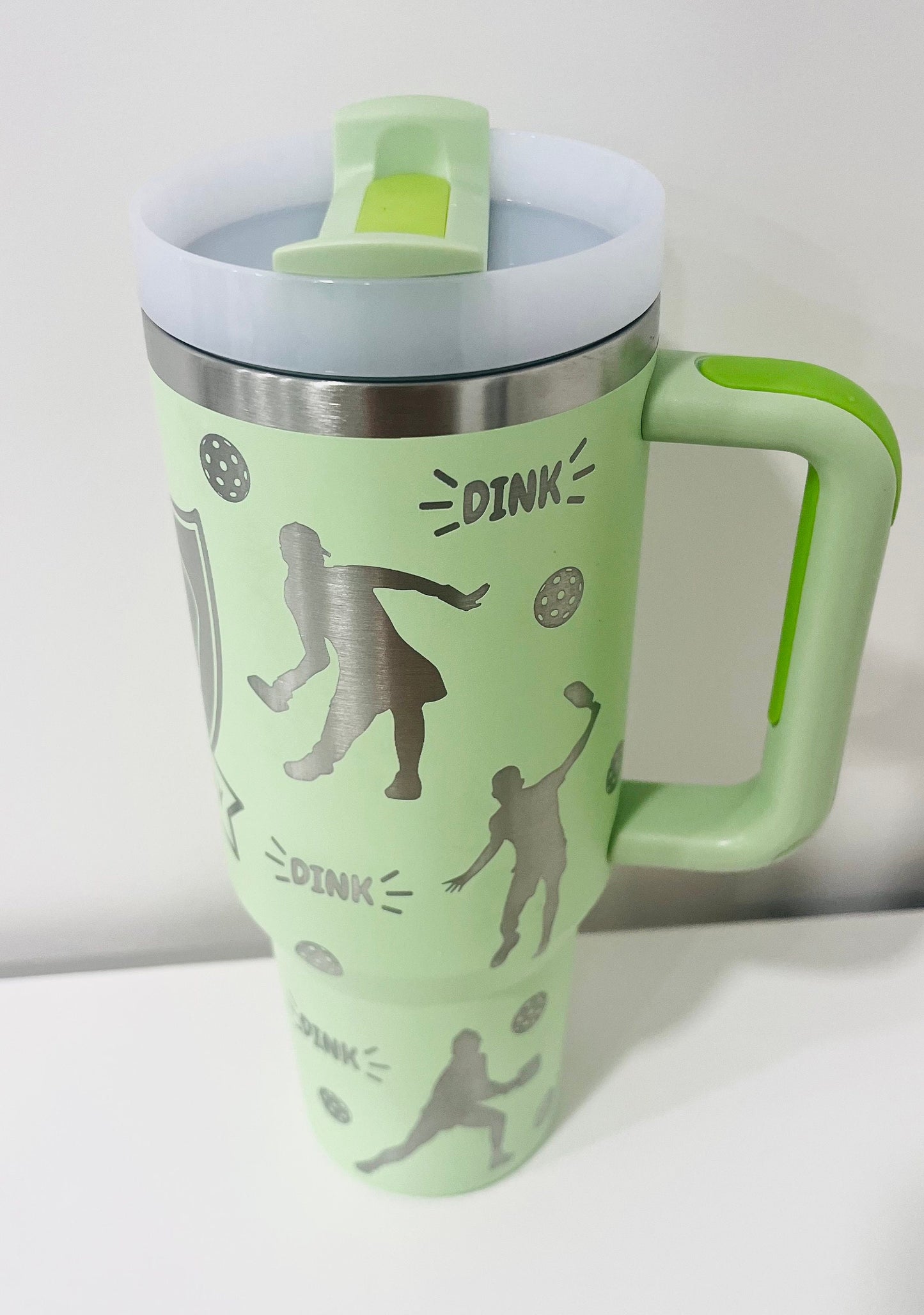 Pickleball "Dink Responsibly" Tumbler