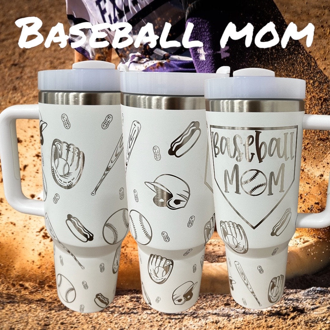 Baseball Mom Tumbler