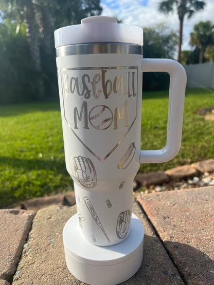 Baseball Mom Tumbler