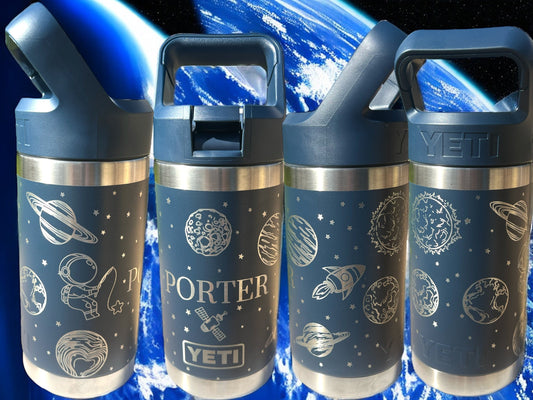 Space Theme Kids 12 oz Yeti Rambler Jr