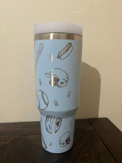 Softball Mom Tumbler