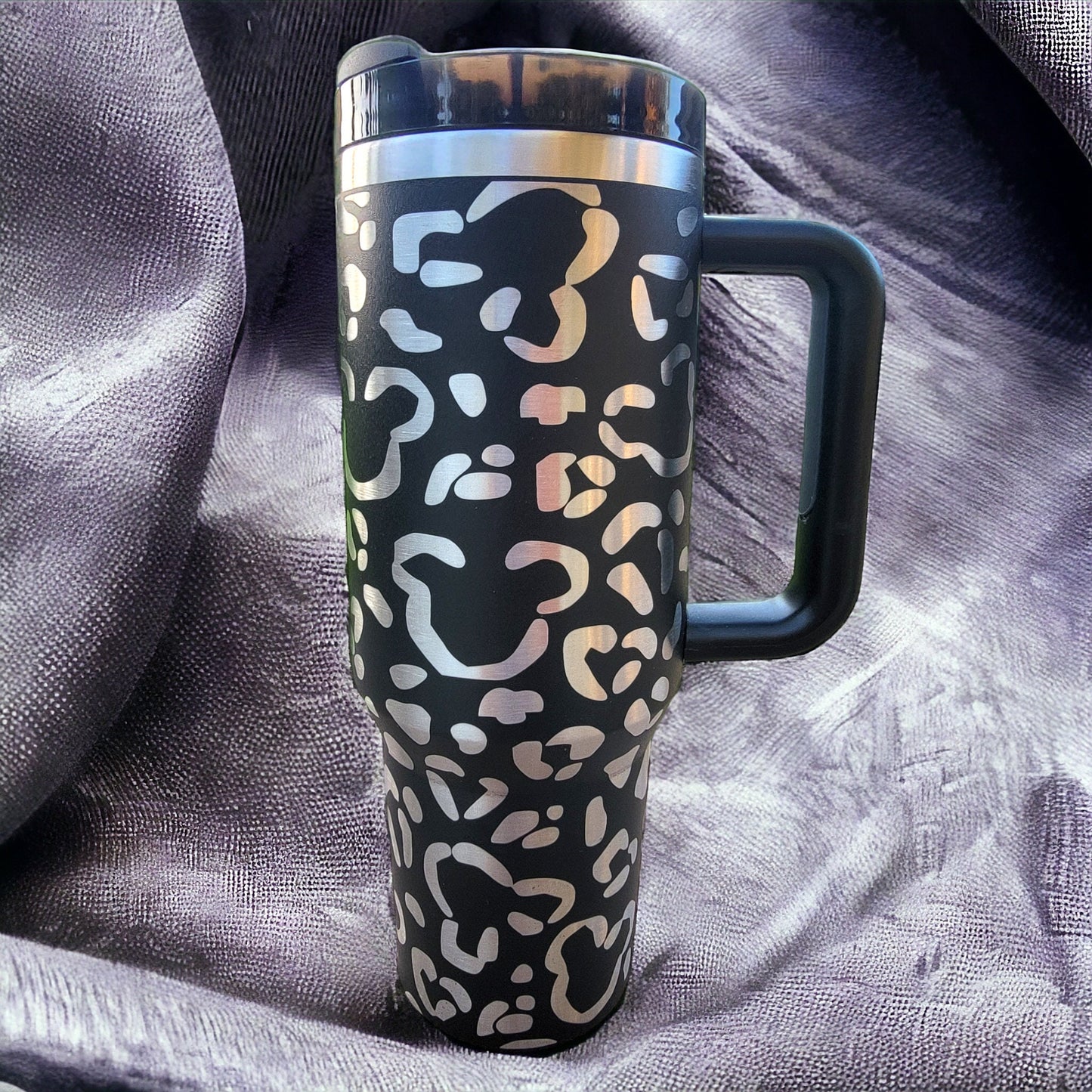 Cheetah Print Hidden Mouse Tumbler