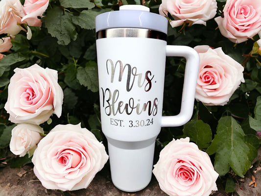 Personalized Bride Tumbler