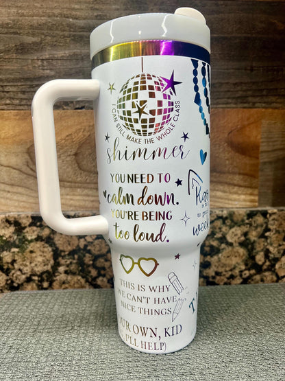 T's Teacher Tumbler